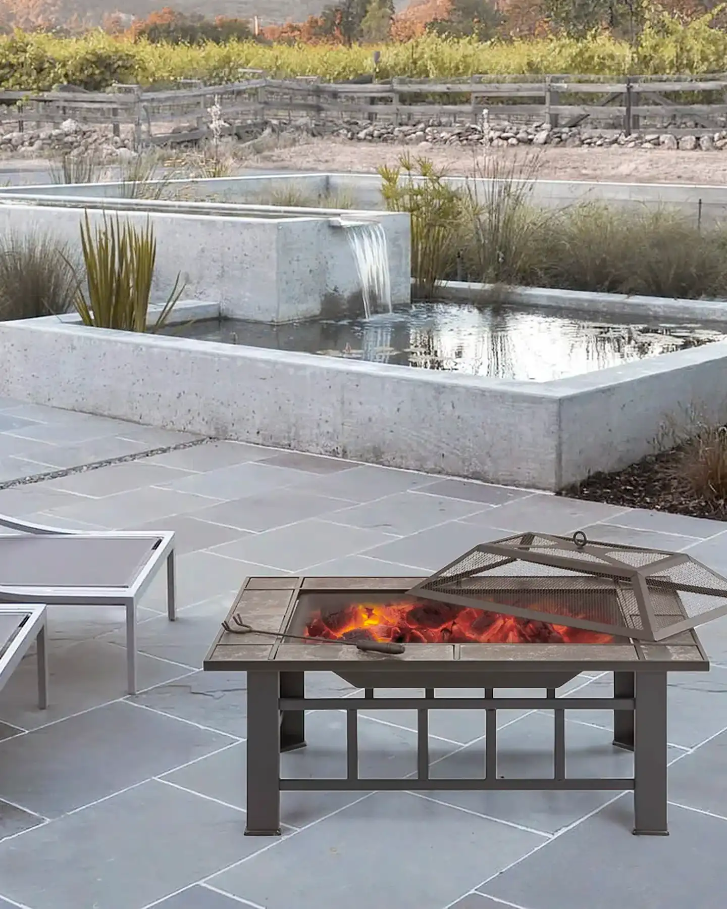 Консоль в стиле лофт